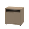 Meuble de cuisson pour plancha / barbecue Taupe Le Marquier - Studio
