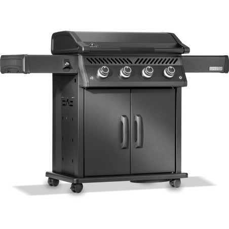 Plancha ROGUE PRO Phantom 4 Bruleurs Napoléon - Studio face latéral gauche