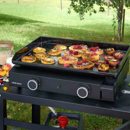 Plancha Gaz BASE 60 Acier forgeadour - Extérieure