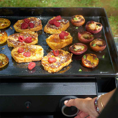 Plancha Gaz BASE 60 Acier forgeadour - Extérieure cuisson