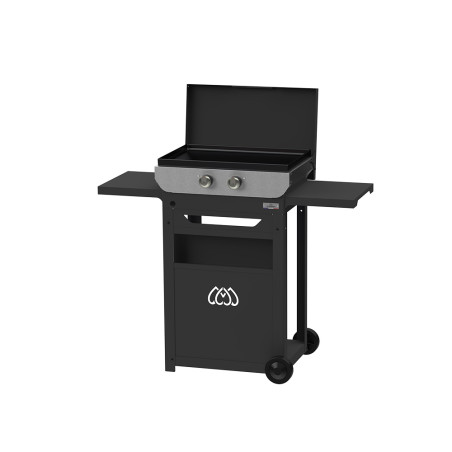 Combo Plancha + chariot + couvercle électrique Original DUO 260 LeMarquier - Studio