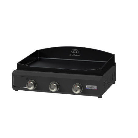 Plancha gaz Amalia Pro 360 noire Le Marquier