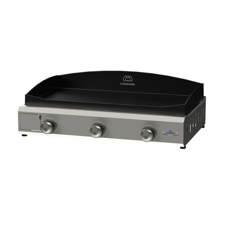 Plancha gaz Amalia Pro 375 inox Le Marquier