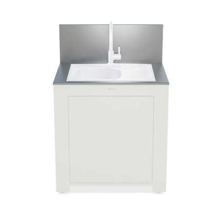 Plateau inox Evier pour cuisine Sauge Eno