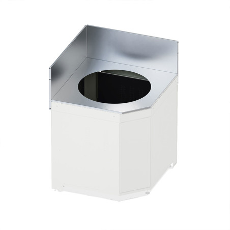 Plateau Inox Angle Kamado (M/L) pour cuisine Sauge - Eno