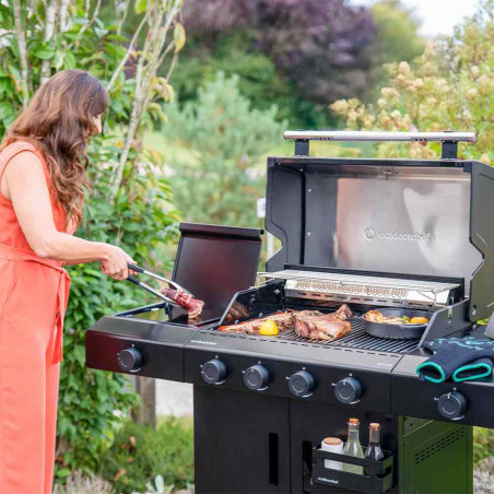 barbecue gaz Heat-C 435 RB Outdoorchef - cuisson d'aliments