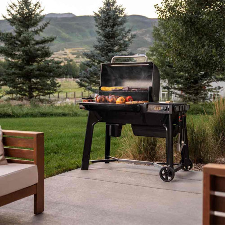 Barbecue à pellets Woodridge Traeger - ambiance