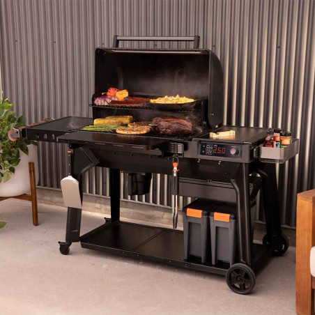 Barbecue à pellets Woodridge PRO Traeger - ambiance
