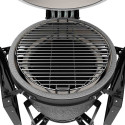 Barbecue kamado Core Large ø49cm sur chariot Graphite BSTRD - zoom sur la surface de cuisson