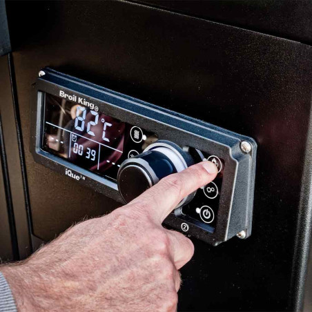 Ecran de contrôle du kit IQue Pellet ready Baron 490 IRX Broil King
