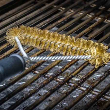 Brosse en laiton Grillfürst - utilisation
