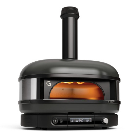 Four a pizza Dome Gen 2.0 Dual Fuel Off Black Gozney - Studio latéral
