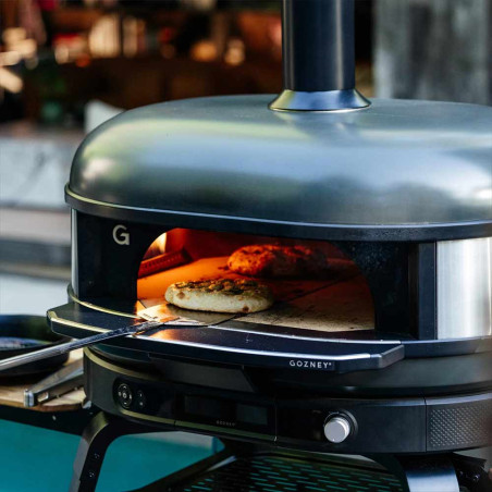 Four a pizza Dome Gen 2.0 Dual Fuel Off Black Gozney - Pizza