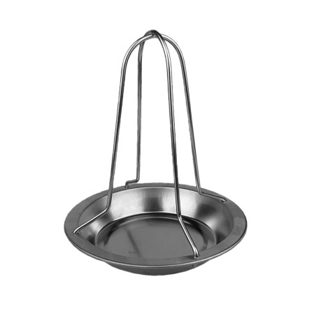 Support à poulet en inox Grillfürst