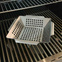 Petit panier à légumes en inox Grillfürst - barbecue gaz
