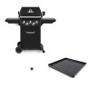 Pack barbecue gaz Royal 390 Shadow Broil King et plancha en fonte émaillée