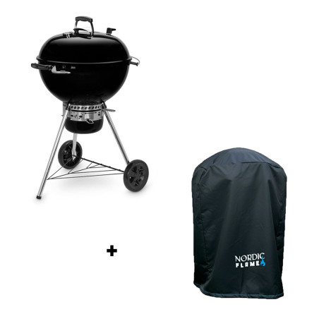 Pack barbecue charbon Master-Touch 5750 Weber et housse de protection Nordic Flame