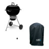 Pack barbecue charbon Master-Touch 5750 Weber et housse de protection Nordic Flame