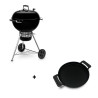 Pack barbecue charbon Weber Master Touch E-5750 GBS noir et plancha Nordic Flame