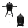 Pack barbecue kamado Kamal Large 2.0 Barbecook et housse de protection Nordic Flame
