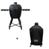 Pack barbecue kamado Kamal 2.0 XL Barbecook + Housse Premium Nordic Flame
