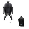 Pack barbecue kamado PRO Large Graphite BSTRD + housse premium Nordic Flame