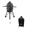 Pack barbecue kamado VX Medium The Bastard + housse premium Nordic Flame