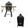 Pack barbecue kamado TWO.55 Monolith + housse premium Nordic Flame