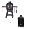 Pack barbecue Monolith Avantgarde 55 + housse premium Kamado Large Nordic Flame
