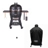Pack barbecue Monolith Avantgarde 66 + housse premium Kamado XL Nordic Flame