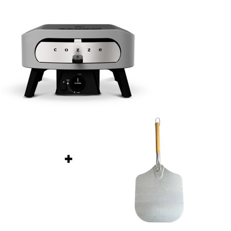 Pack four à pizza 13'' gaz Cozze + pelle à pizza Nordic Flame