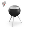 Brasero sans fumée  Moon 55 avec pied haut Höfats