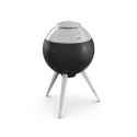 Couvercle en inox positionné sur le brasero Moon 55 Höfats