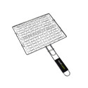 Grille barbecue enveloppante L 34 x P 28 cm en acier chromé - Cook'in Garden