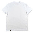 T-shirt blanc en coton bio Esprit Barbecue de face