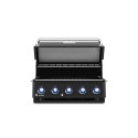 Barbecue gaz encastrable Baron 420 Shadow Broil King - couvercle ouvert