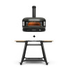 Pack Gozney four à pizza Dome XL noir + chariot