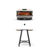 Pack four à pizza Arc XL Crème + chariot Gozney