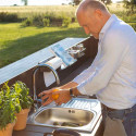 Cuisine CLASSIC 3 modules-Gris cargo ENO - Evier