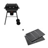 Pack barbecue charbon Magnus Original et plancha en fonte émaillée Barbecook