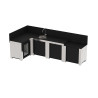 Cuisine extérieure Comfort 4 modules Inox et Noir ENO