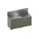Cuisine ESSENTIAL  2 modules Sauge ENO - Studio latéral