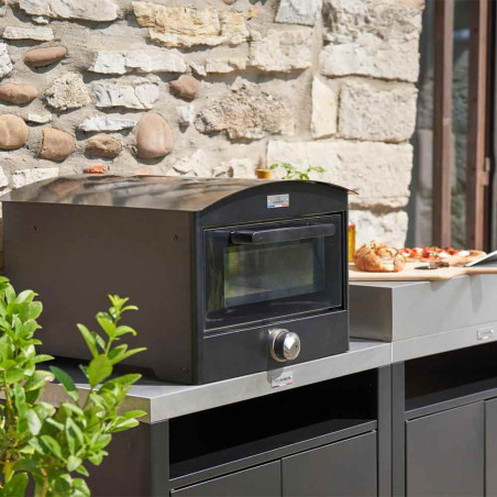 Four à pizza Signature électrique 350 Le Marquier - cuisine extérieure