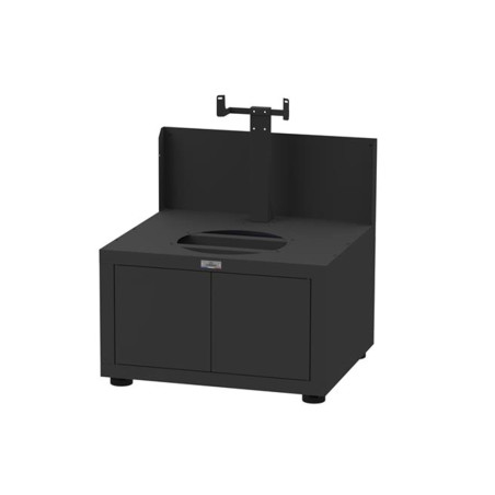 Meuble kamado 80 X 70 cm Noir LeMarquier - Studio vide