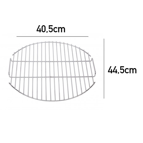 Grille de cuisson Inox ø44,5cm 
