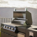 Cuisine extérieure Lite Série 400 en acier noir Brabura - zoom barbecue