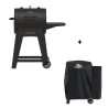 Pack Pit Boss barbecue charbon Lexington Charcoal Onyx + housse