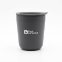 Mug isotherme gris Esprit Barbecue verso