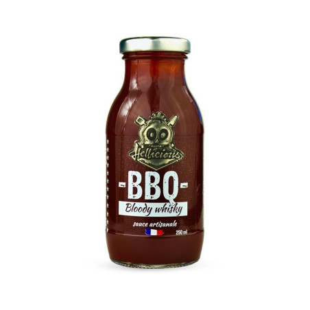 Sauce barbecue Bloody Whisky Hellicious 250 ml