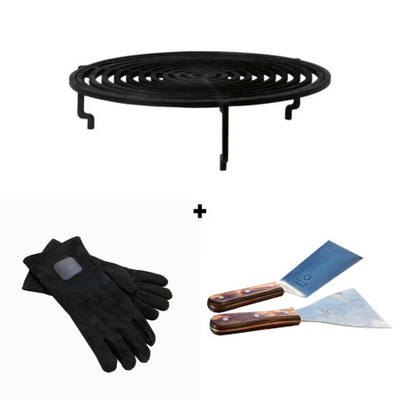 Pack 10th anniversary Ofyr : grille 85, 2 spatules et gants noir